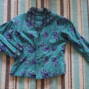 RARE Indonesian batik blazer